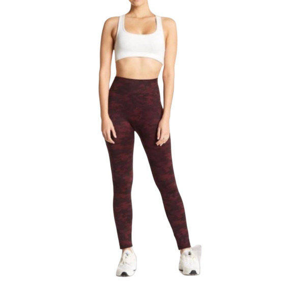 SPANX Pants - Spanx Red Camo Seamless Leggings